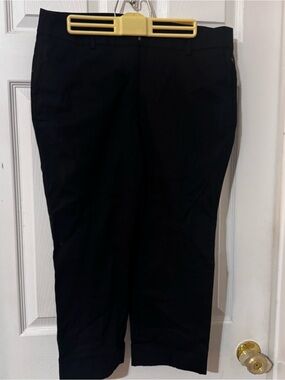 Ann Taylor Factory navy Cropped Dress Pants